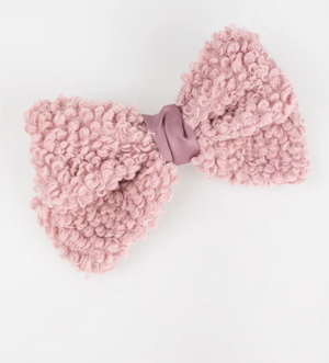 boutique shopping pensacola fuzzy bow barrette accessories hair clip