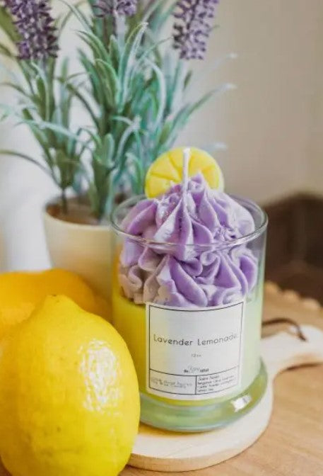 boutique shopping pensacola florida lavender lemonade candle scent gifts decor purple yellow
