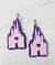 boutique shopping pensacola princess castle earrings jewelry accessories dangle glitter gifts travel