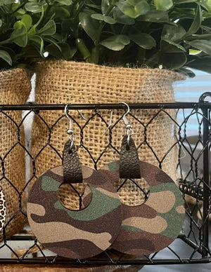 boutique shopping pensacola earrings dangle camo camouflage leopard jewelry accessories gifts
