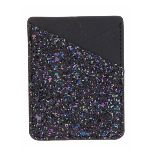 boutique shopping pensacola black glittery phone wallet accessories gifts travel 