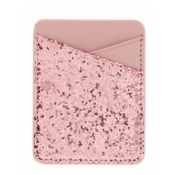 boutique shopping pensacola rose gold glittery phone wallet accessories gifts travel 