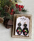 boutique shopping pensacola grinch hand ornament earrings festive holiday christmas jewelry accessories dangle grey black