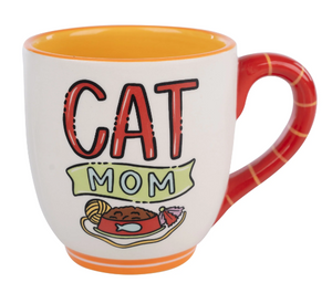 Cat Mom Paw Mug