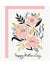 Happy Mother's Day Pink Flowers Card