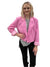 All Business Cropped Blazer, Pink