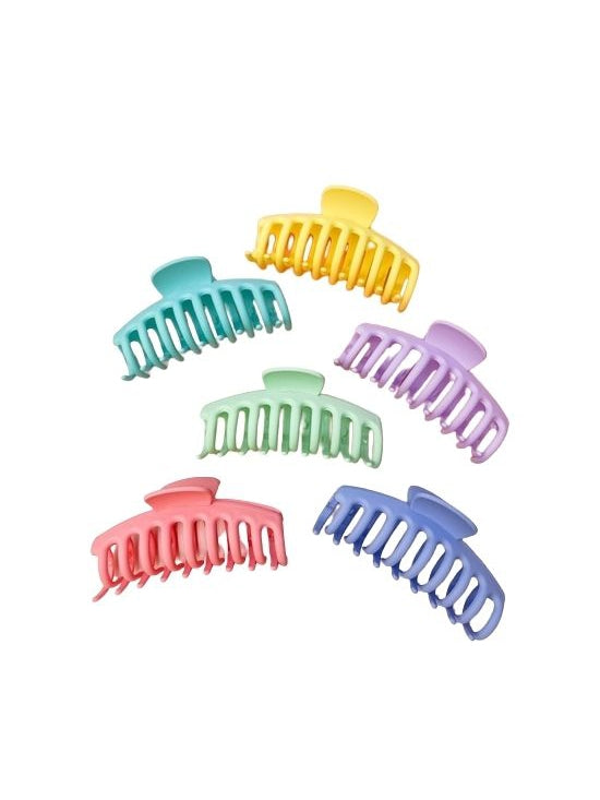 Colorful Matte Claw Hair Clip