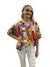 Tropical Delight Floral Top, Yellow