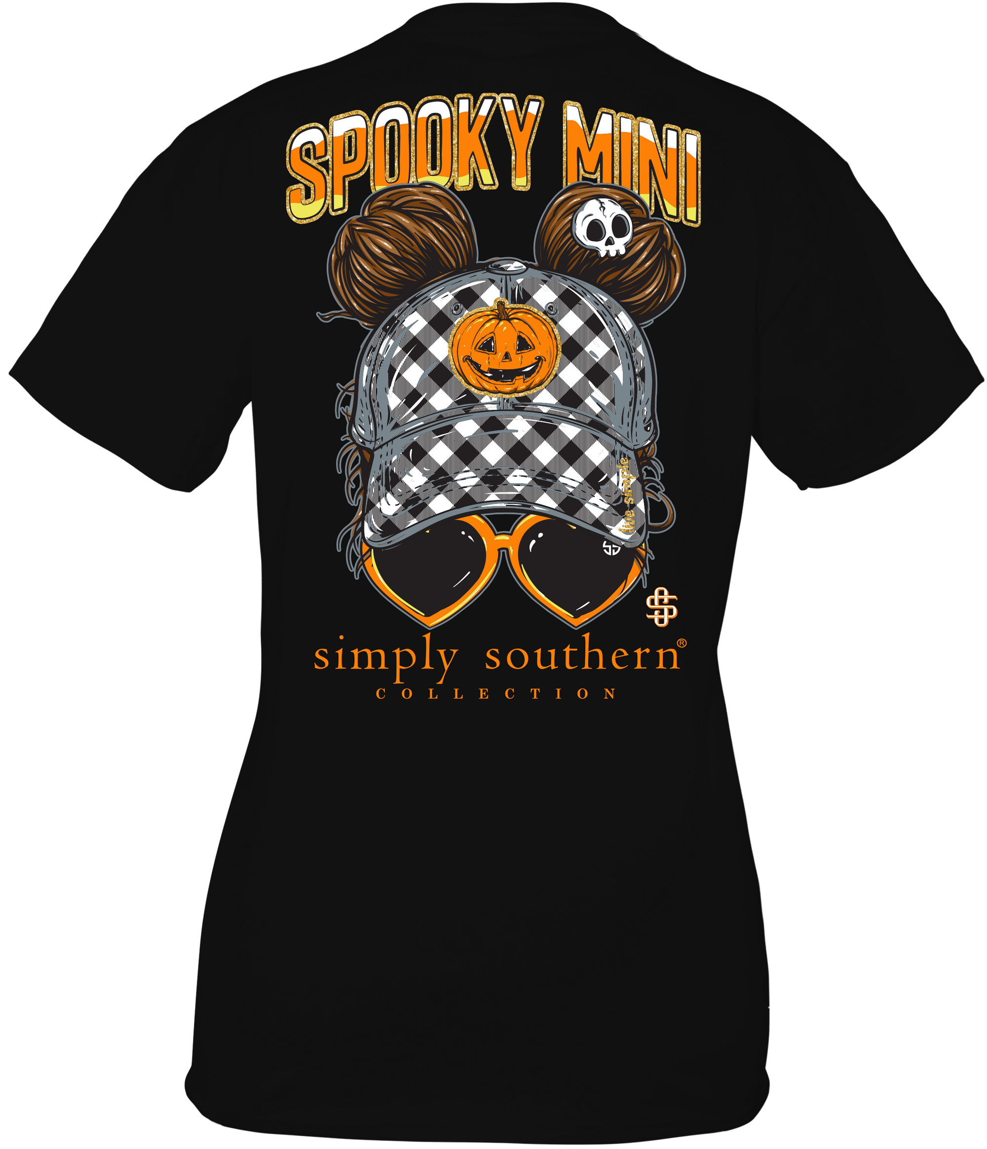 penacola florida online shopping boutique halloween graphic tee spooky mini messy bun youth simply southern 
