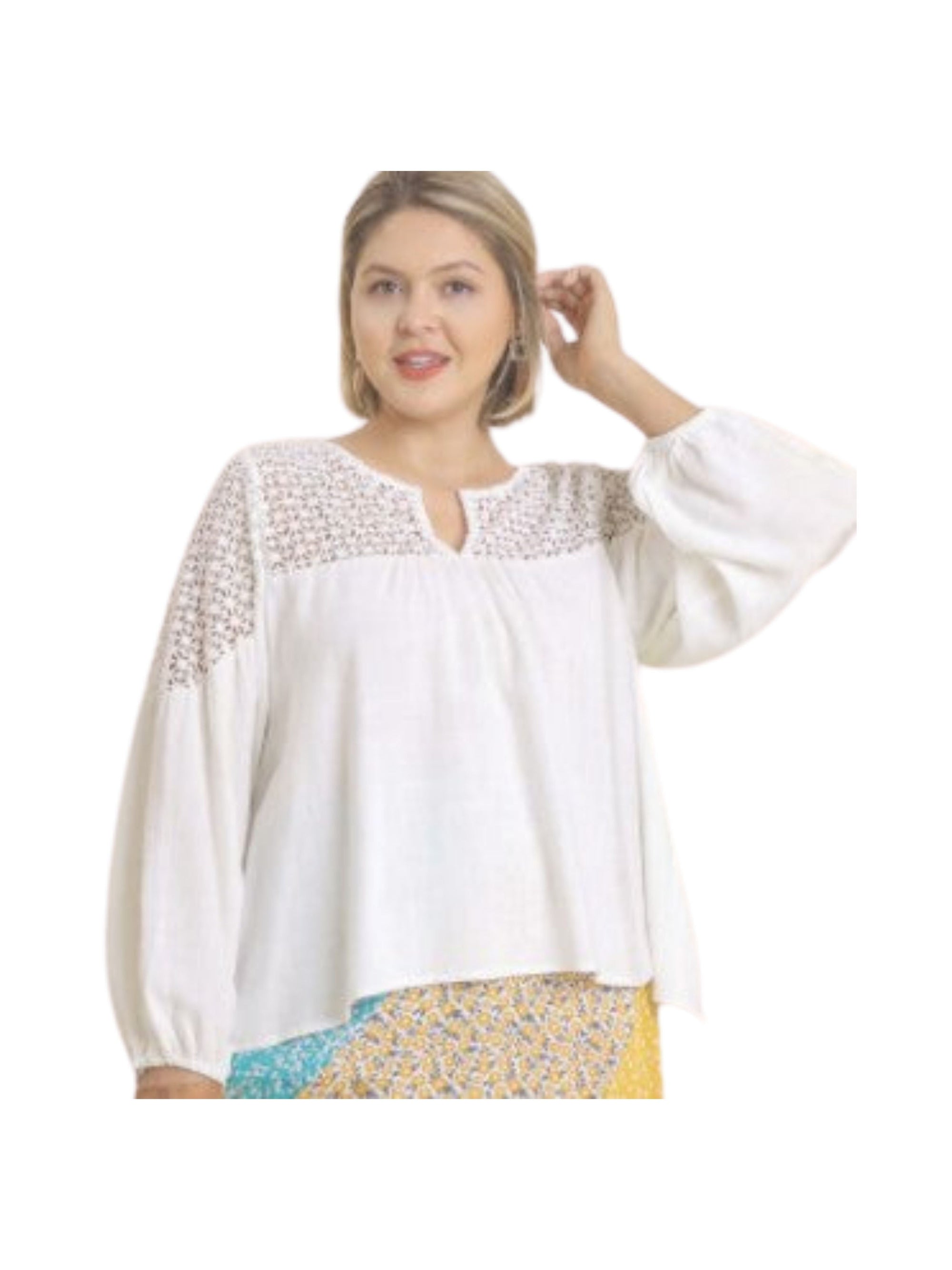 boutique pensacola curvy tops tops  sending wishes white