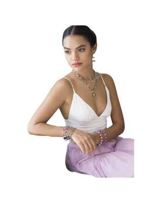 boutique pensacola jewelry accessories Necklace Melania Clara