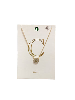 boutique pensacola necklaces accessories disk necklacec