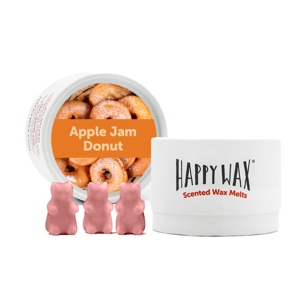 Happy Wax Apple Jam Donut