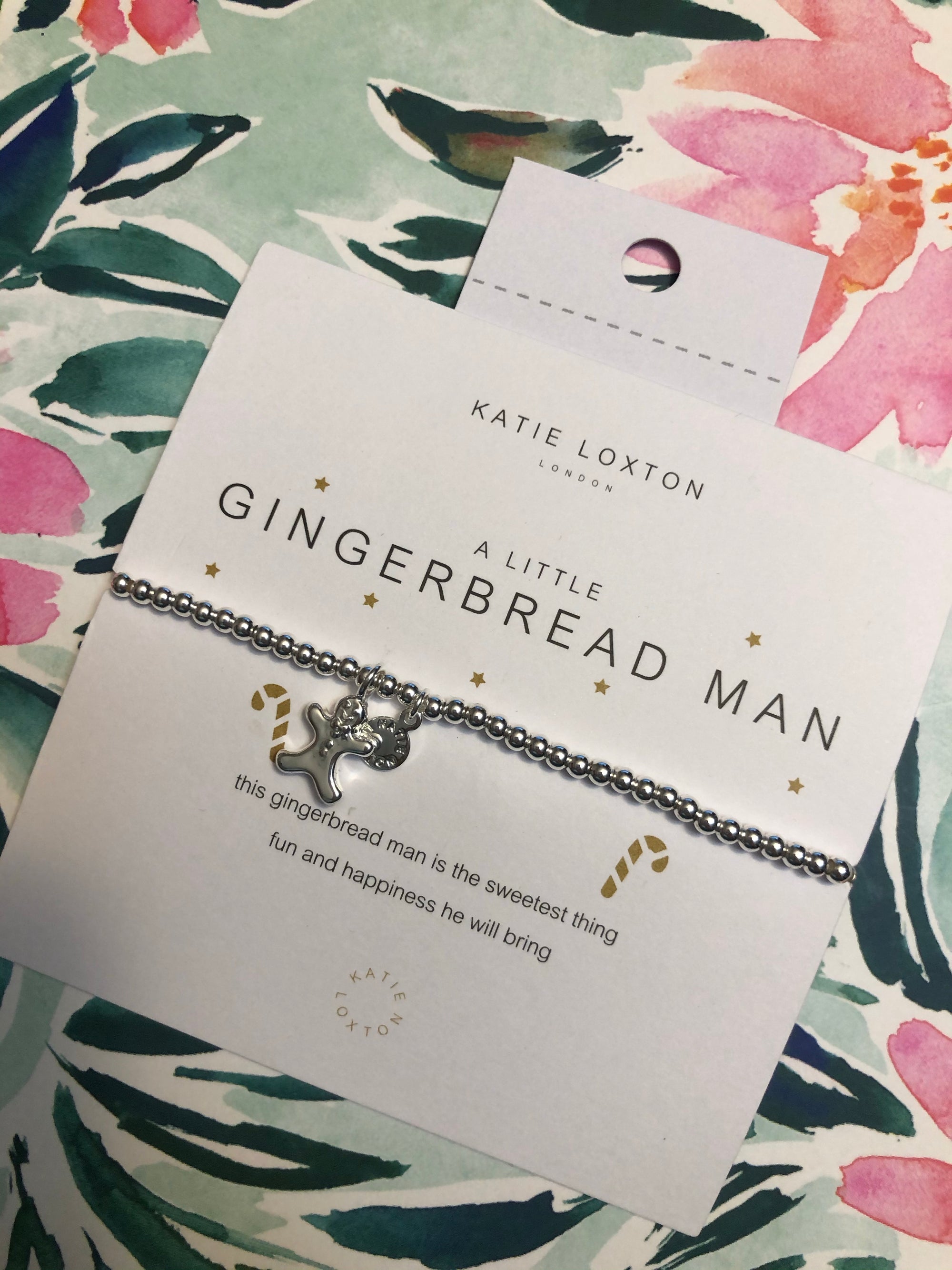 KL Gingerbread Man Bracelet