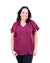 Curvy The Right Time Top, Burgundy