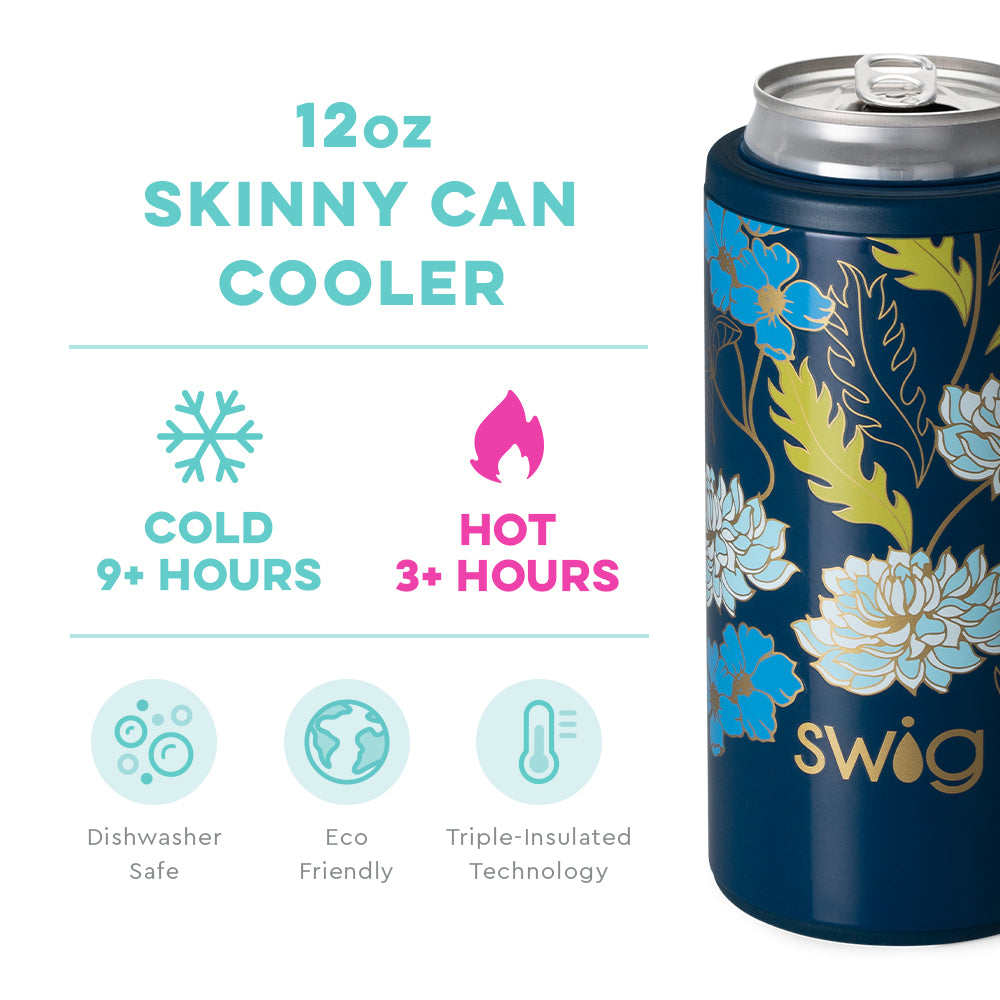 Swig Skinny Cooler, Water Lily