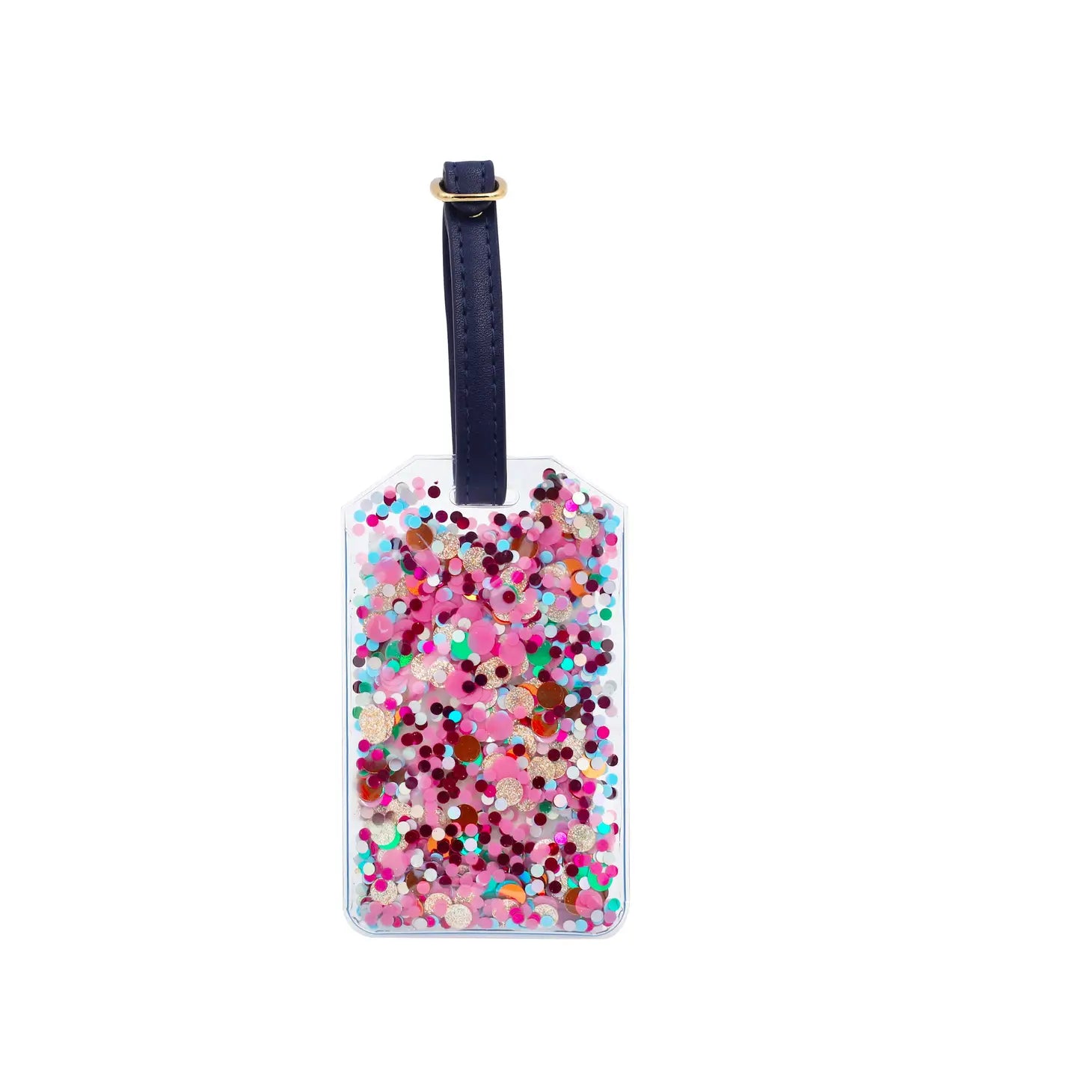 boutique shopping pensacola sequin luggage tag confetti bags gifts travel accessories