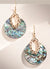 Mermaid Opal Shell Earrings