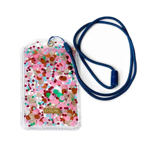 boutique shopping pensacola sequin lanyard ID holder confetti accessories gifts