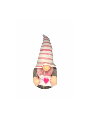 Valentine's Day Sitting Gnome, Sm