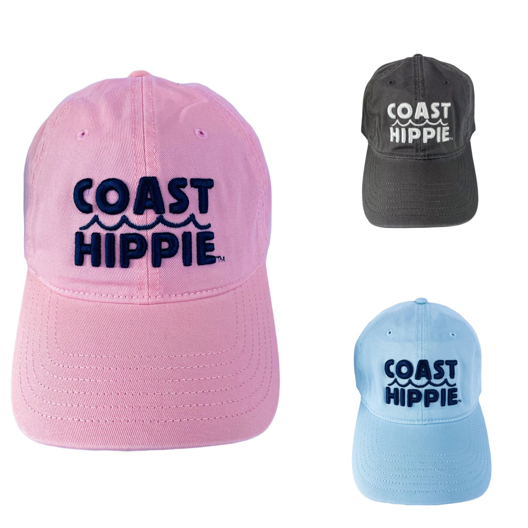 Coast Hippie Twill Logo Hat