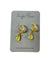 Golden Glimmer Teardrop Earrings