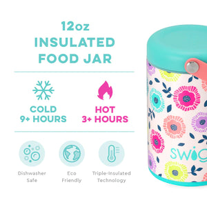 Swig Insulated Food Jar 12 oz, Dipsy Daisy