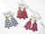 boutique shopping pensacola wooden christmas tree earrings jewelry accessories dangle