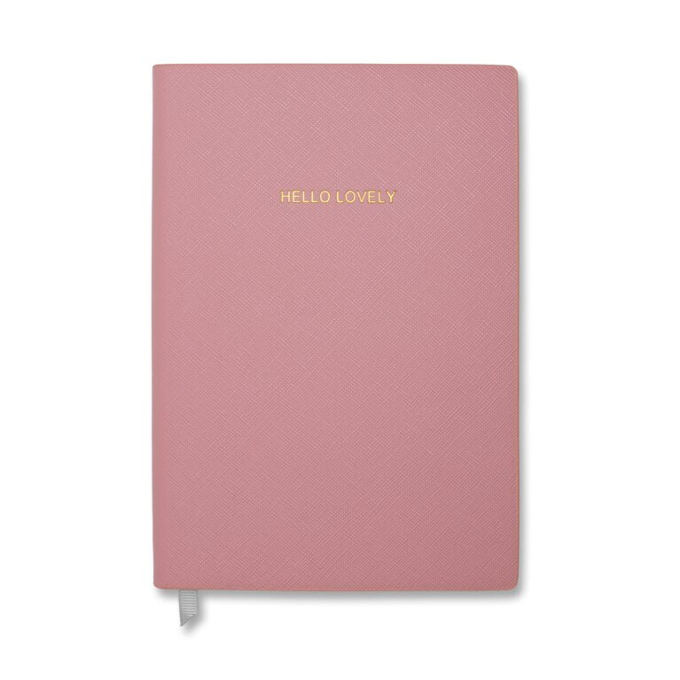 KL Hello Lovely Small Notebook, Pink