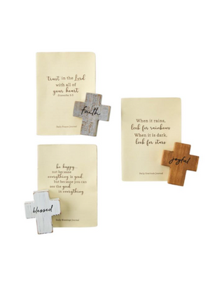 boutique pensocola gifts cross and prayer journal set