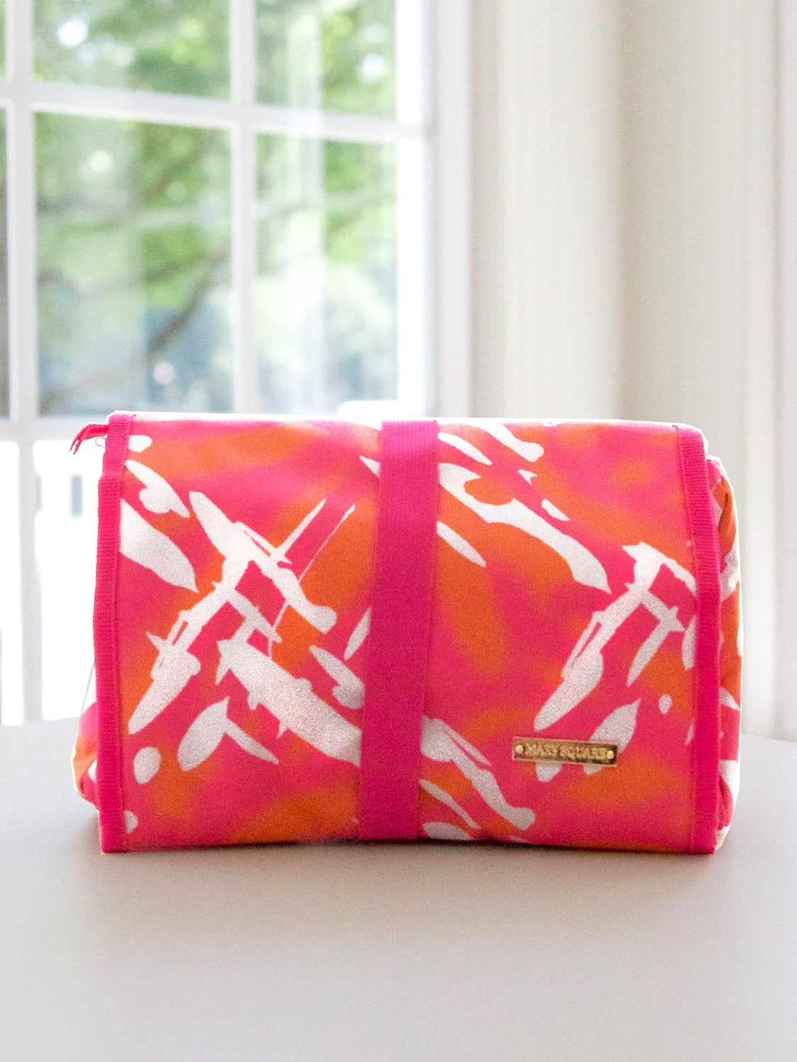 Makeup Roll Up Travel Bag, Sunkissed