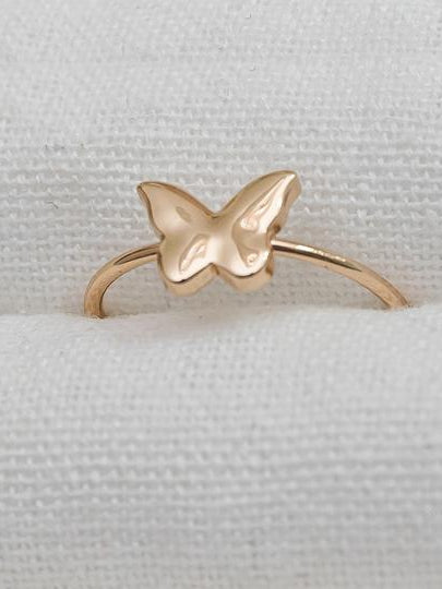 Rhett Butterfly Ring, Gold